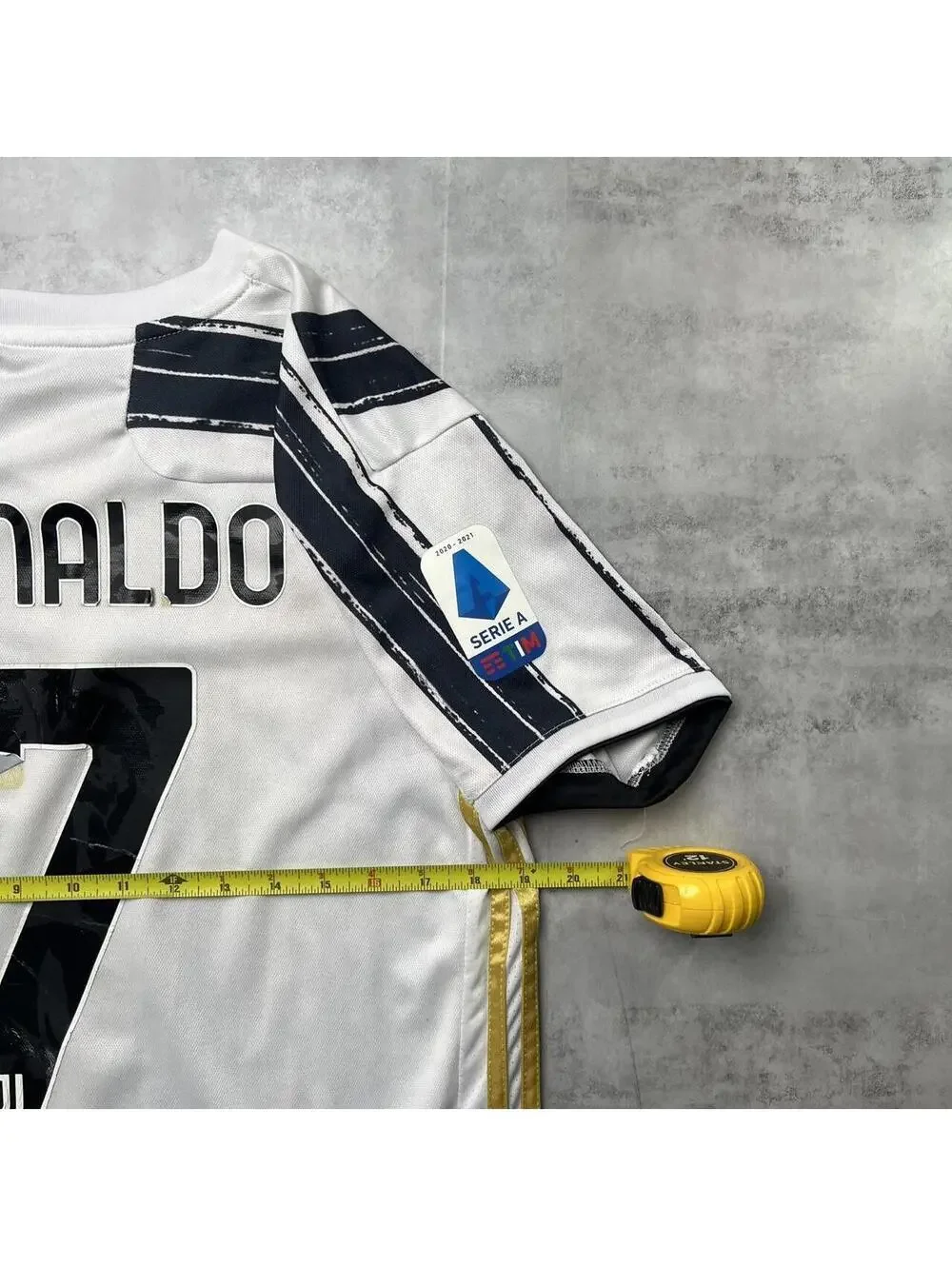 Y2K White Adidas Juventus Ronaldo 2020/21 Soccer Jersey